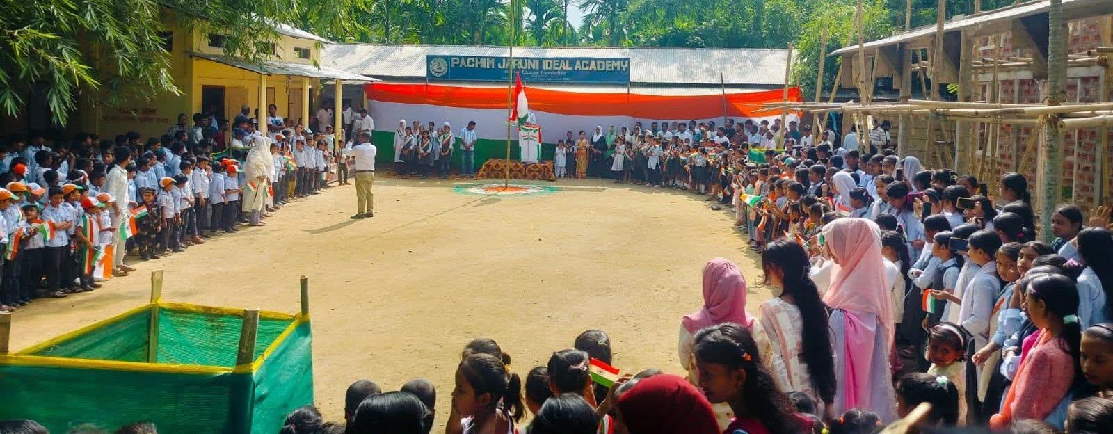 Paschim Jaruni Ideal Academy Campus Assembly
